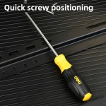 DELI κατσαβίδι σταυρωτό DL636150N με αντιολισθητική λαβή, μαγνητικό, PH2x150mm Κατσαβίδια