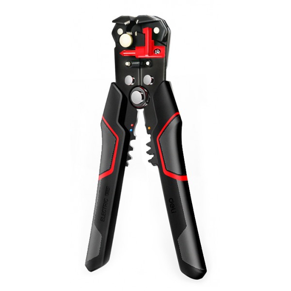 DELI αυτόματος απογυμνωτής καλωδίων DL2017, 0.2-6mm², 200mm Πένσες