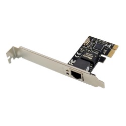 POWERTECH κάρτα επέκτασης PCIe σε 1x RJ45 ST714, 1000Mbps, RTL8111C Κάρτες Δικτύου - USB Dongles