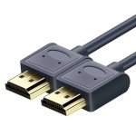 CABLETIME καλώδιο HDMI AV540-USHEAAG με Ethernet, slim, 4K/60Hz, 18 Gbps, 1m, μπλε Εικόνα