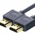 CABLETIME καλώδιο HDMI AV540-USHEAAG με Ethernet, slim, 4K/60Hz, 18 Gbps, 1m, μπλε