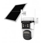 VSTARCAM smart ηλιακή κάμερα BG621TR, triple lens, 3MP, 4G, SD, PTZ, IP66 Smart Κάμερες