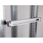 DELOCK αντάπτορας επέκτασης βάθους για rack 67272, έως 10cm, 1U, μαύρο Καμπίνες - Rack