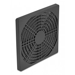 DELOCK σχάρα για 120mm ανεμιστήρα 67313 με φίλτρο σκόνης, πλαστική, μαύρη Ψύξη - Modding