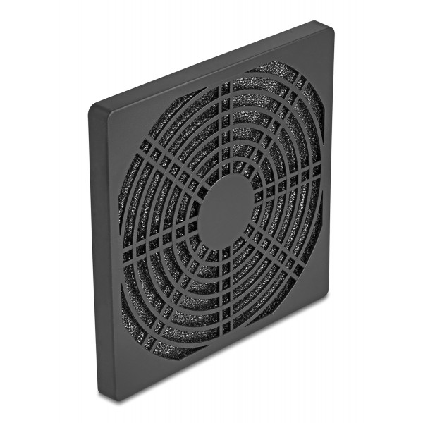 DELOCK σχάρα για 120mm ανεμιστήρα 67313 με φίλτρο σκόνης, πλαστική, μαύρη Ψύξη - Modding