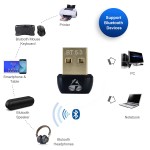 POWERTECH USB Bluetooth 5.3 αντάπτορας PT-1451 με εμβέλεια έως 20m Κάρτες Δικτύου - USB Dongles