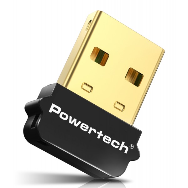 POWERTECH USB Bluetooth 5.1 αντάπτορας PT-1452 με εμβέλεια έως 20m Κάρτες Δικτύου - USB Dongles
