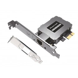 POWERTECH κάρτα επέκτασης δικτύου PCIe σε RJ45 PT-1453, 1000Mbps Κάρτες Δικτύου - USB Dongles
