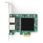 EDUP κάρτα επέκτασης δικτύου PCIe σε 2x RJ45 EP-9613, 1000Mbps Κάρτες Δικτύου - USB Dongles
