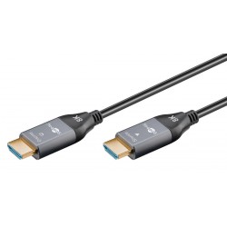 GOOBAY καλώδιο HDMI 2.1 76274 με Ethernet, 8K/60Hz, 48 Gbps, 10m, μαύρο Εικόνα