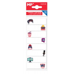 MP θερμοκολλητικές ετικέτες ρούχων gaming PA011-09, 19τμχ Γραφική Ύλη