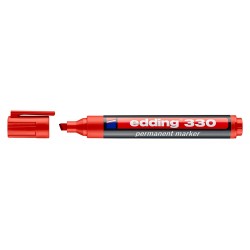 EDDING ανεξίτηλος μαρκαδόρος 330, 1-5mm, επαναγεμιζόμενος, κόκκινος Γραφική Ύλη