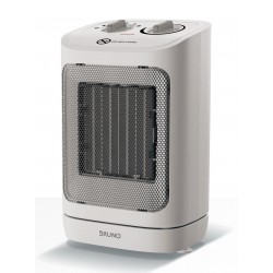BRUNO κεραμικό αερόθερμο BRN-0255, 2000W, με θερμοστάτη/ανεμιστήρα/αυτόματη περιστροφή, λευκό Θερμαντικά