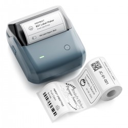 NIIMBOT smart θερμικός εκτυπωτής ετικετών B31, 203dpi, Bluetooth, μπλε Εκτυπωτές - Πολυμηχανήματα