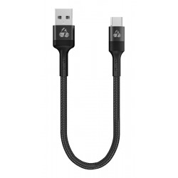 POWERTECH καλώδιο USB-C σε USB PTR-0166, 60W, 480Mbps, 25cm, μαύρο USB-C (Type-C)