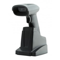 GTCODESTAR barcode scanner X-1901B με βάση, 1D & 2D, ενσύρματο & ασύρματο, Bluetooth, 2000mAh, μαύρο POS-Barcode Scanners