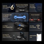 MERCUSYS router MR85X, Wi-Fi 6, 3Gbps AX3000, Dual Band Modem - Router