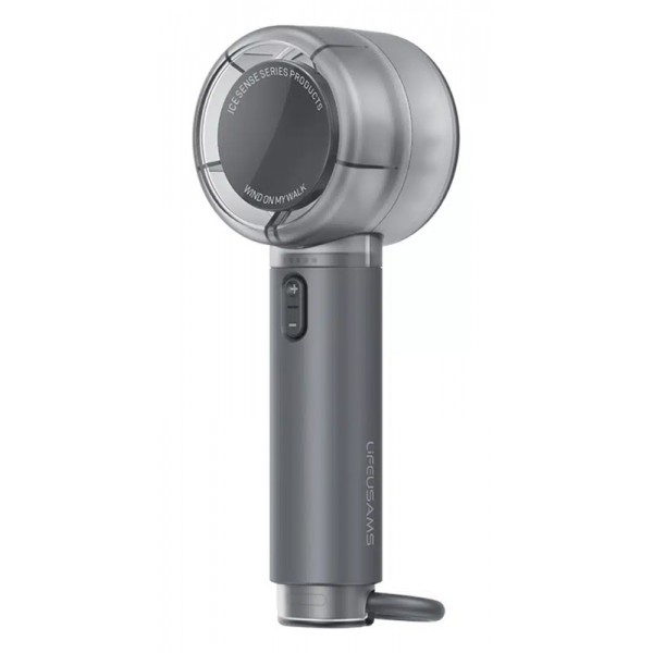 USAMS φορητός ανεμιστήρας LU01 με 5 ταχύτητες, 2000mAh, μαύρος Ανεμιστήρες