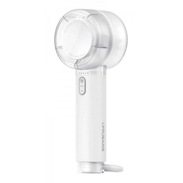 USAMS φορητός ανεμιστήρας LU01 με 5 ταχύτητες, 2000mAh, λευκός Ανεμιστήρες