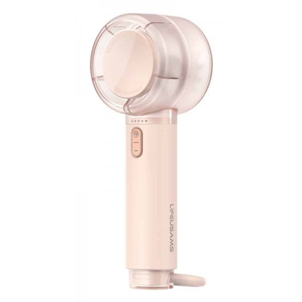 USAMS φορητός ανεμιστήρας LU01 με 5 ταχύτητες, 2000mAh, ροζ Ανεμιστήρες