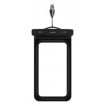 USAMS αδιάβροχη θήκη smartphone US-YD011, έως 7", IPX8, μαύρη Θήκες