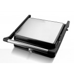 BRUNO γκριλιέρα BRN-0251, 2000W, με ρυθμιζόμενο θερμοστάτη, inox-μαύρη Συσκευές Ψησίματος-Μαγειρέματος