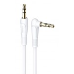 KAKUSIGA καλώδιο ήχου 3.5mm KSC-521, AUX, 90°, HiFi 1m, λευκό Ήχος
