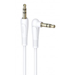 KAKUSIGA καλώδιο ήχου 3.5mm KSC-521, AUX, 90°, HiFi 1m, λευκό Ήχος