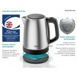 BRUNO βραστήρας νερού BRN-0246, ανοξείδωτος, 1.7L, STRIX, 2200W, inox Βραστήρες