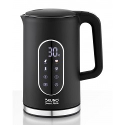 BRUNO βραστήρας νερού προηγμένων λειτουργιών BRN-0245, ψηφιακός, με διπλό τοίχωμα, 1.7L, 2200W, μαύρος Βραστήρες