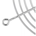 DELOCK σχάρα για 120mm ανεμιστήρα 67308, μεταλλική, ασημί Ψύξη - Modding