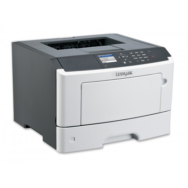 LEXMARK used Printer MS417dn, laser, monochrome, χωρίς toner & drum Used Εκτυπωτές - Πολυμηχανήματα
