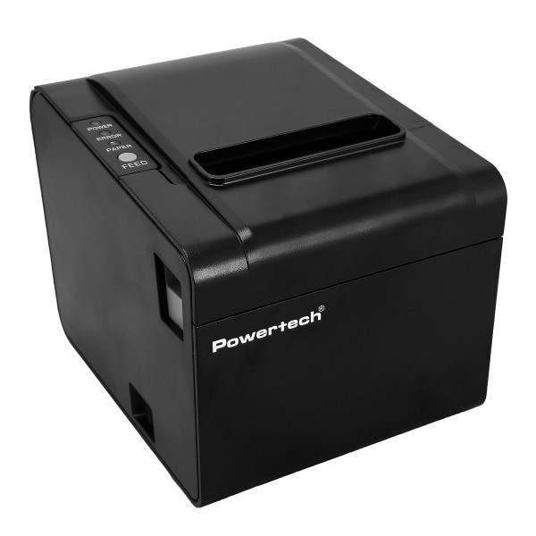 POWERTECH θερμικός εκτυπωτής αποδείξεων PT-1506, USB/Ethernet/Serial, auto cutter, μαύρος Εκτυπωτές - Πολυμηχανήματα