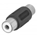 POWERTECH αντάπτορας RCA θηλυκό σε θηλυκό CAB-R021, μαύρος Ήχος