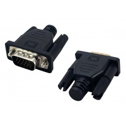 POWERTECH VGA display emulator plug CAB-G041, 4K/60Hz, μαύρο Εικόνα