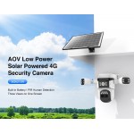 VSTARCAM smart ηλιακή κάμερα BG621SR, triple lens, 2MP, 4G, SD, PTZ, IP66 Smart Κάμερες