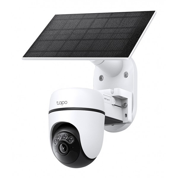 TP-LINK smart ηλιακή κάμερα Tapo C610 KIT, 2K/3MP, WiFi, PTZ, SD, IP65, EU/1.0 Smart Κάμερες