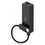 GOOBAY αντάπτορας δικτύου 76579, USB-C, 1000Mbps Ethernet, μαύρος Κάρτες Δικτύου - USB Dongles