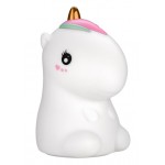 GOOBAY LED φωτιστικό νυκτός μονόκερος 61649, RGB, επαναφορτιζόμενο, λευκό Φωτιστικά