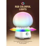 LDNIO LED φωτιστικό νυκτός Y4, RGB, ρυθμιζόμενο, επαναφορτιζόμενο, λευκό Φωτιστικά