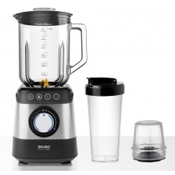 BRUNO μπλέντερ 3 σε 1 προηγμένων λειτουργιών BRN-0254, 1500W, 1.8L γυάλινη κανάτα, 6 λεπίδες, inox-μαύρο Συσκευές Κοπής, Μίξης, Ανάδευσης