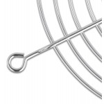 DELOCK σχάρα για 92mm ανεμιστήρα 67307, μεταλλική, ασημί Ψύξη - Modding