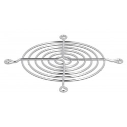 DELOCK σχάρα για 92mm ανεμιστήρα 67307, μεταλλική, ασημί Ψύξη - Modding