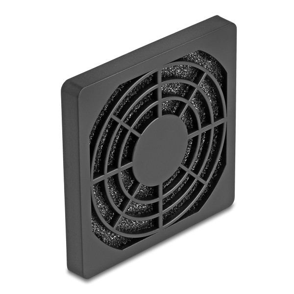 DELOCK σχάρα για 60mm ανεμιστήρα 67310 με φίλτρο σκόνης, πλαστική, μαύρη Ψύξη - Modding