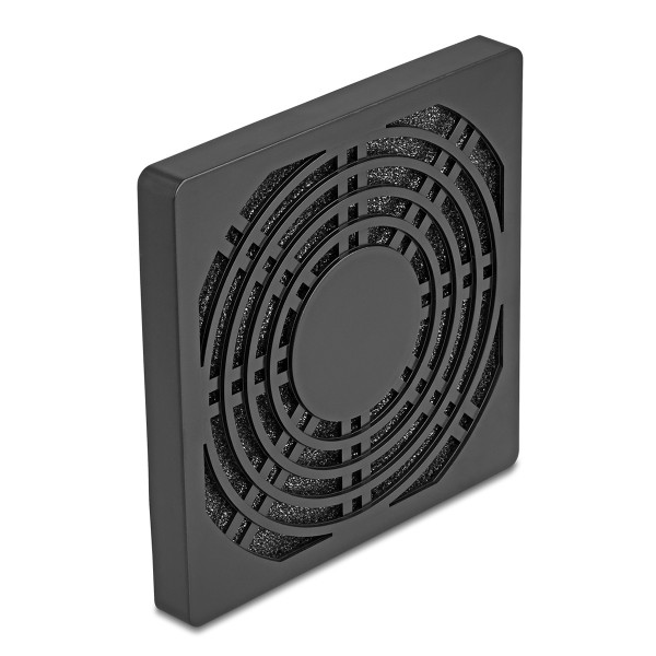 DELOCK σχάρα για 92mm ανεμιστήρα 67312 με φίλτρο σκόνης, πλαστική, μαύρη Ψύξη - Modding
