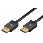 GOOBAY καλώδιο DisplayPort 77442, 8K/120Hz, 40 Gbps, 1m, μαύρο Εικόνα