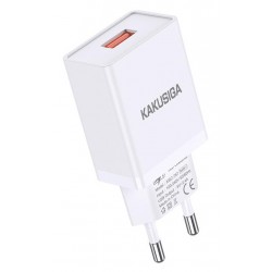 KAKUSIGA φορτιστής τοίχου KSC-930, USB, 2.4A, λευκός Φορτιστές Κινητών