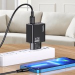 KAKUSIGA φορτιστής τοίχου KSC-1237, 2x USB, 12W, μαύρος Φορτιστές Κινητών