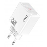 KAKUSIGA φορτιστής τοίχου KSC-1241, USB-C, 30W, λευκός Φορτιστές Κινητών