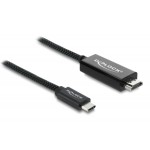 DELOCK καλώδιο USB-C σε HDMI 81704, 4K/60Hz, 2m, μαύρο USB-C (Type-C)